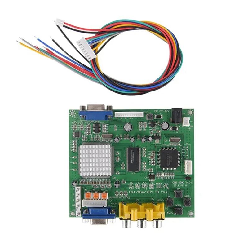 RGB/CGA/EGA/YUV to VGA HD   , ٱ  , ϱ , HD9800/GBS8200